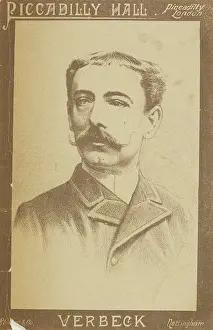 Scrap Book Prints: Verbeck at Piccadilly Hall, 1886. Creator: Unknown