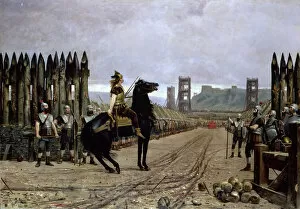Alesia Gallery: Vercingetorix before Caesar, 1886