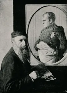 Verestchagin Painting a Picture of Napoleon, c1890, (1910)