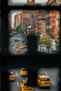 View Through Gallery: Verical Cabs. Creator: Viet Chu
