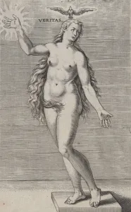 Truth Prints: Veritas, from Prosopographia, ca. 1585-90. ca. 1585-90. Creator: Philip Galle