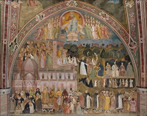 Via Veritatis (The Way of Truth). Fresco of the Cappellone degli Spagnoli, ca 1365