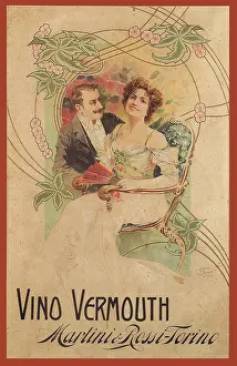 Spirits Prints: Vermouth Martini & Rossi, 1895. Creator: Anonymous