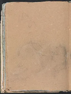Verona Sketchbook: Indecipherable form (page 34), 1760. Creator: Francesco Lorenzi (Italian