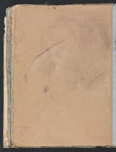Verona Sketchbook: Indecipherable form (page 60), 1760. Creator: Francesco Lorenzi (Italian