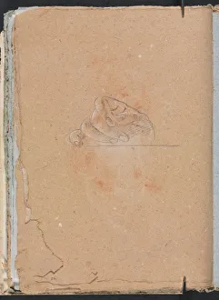 Black Chalk With White Heightening Prints: Verona Sketchbook: Right hand (page 26)