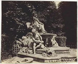 Versailles, Bosquet de l Arc de Triomphe, 1901. Creator: Eugene Atget