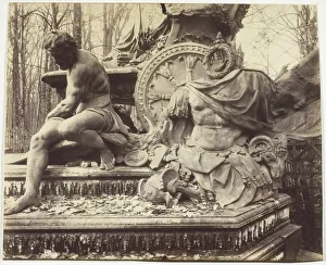 Versailles, Bosquet de l Arc de Triomphe, 1904. Creator: Eugene Atget
