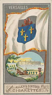 Chateau De Versailles Gallery: Versailles, from the City Flags series (N6) for Allen & Ginter Cigarettes Brands