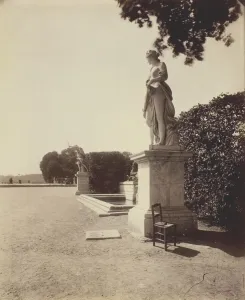 Andre Lenotre Prints: Versailles, Coin de Parc, 1903. Creator: Eugene Atget