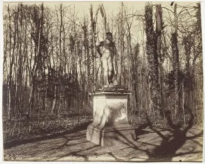 Jules Hardouin Mansart Prints: Versailles, Grand Trianon, Coin de Parc, 1901. Creator: Eugene Atget