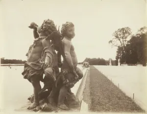 Versailles France Collection: Versailles, Parterre d'Eau, 1901. Creator: Eugene Atget