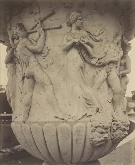 Versailles France Collection: Versailles, Vase (Detail), 1906. Creator: Eugene Atget