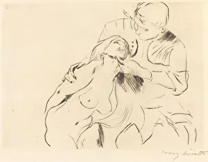 Reunion Prints: Versohnung (The Reconciliation), 1914. Creator: Lovis Corinth