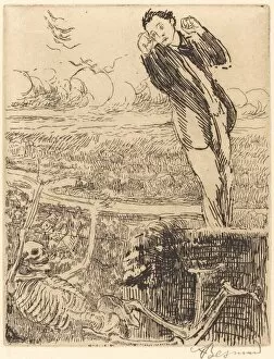 Scythe Gallery: Vertigo (Le vertige), 1900. Creator: Paul Albert Besnard