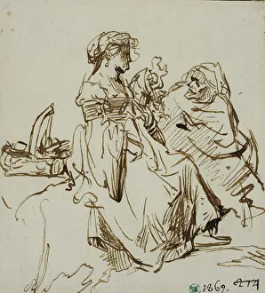 Disguise Prints: Vertumnus and Pomona. Creator: Rembrandt Harmensz van Rijn