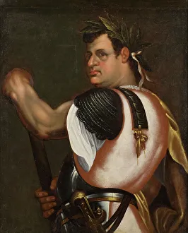 Titus Flavius Vespasianus Prints: Vespasian, unknown date. Creator: Anon
