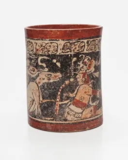 Maya Prints: Vessel, A. D. 600 / 800. Creator: Unknown