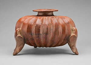Parrot Collection: Vessel in the Form of a Calabash, A.D. 1 / 200. Creator: Unknown