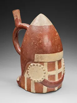 Vessel in the Form of a Warriors Helmet, 100 B. C. / A. D. 500. Creator: Unknown