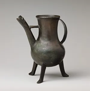 Three Legged Prints: Vessel, German (?), 14th century. Creator: Unknown