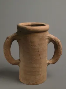 Vessel with Two Handles, Coptic, 4th-7th century. Creator: Unknown Vessel with Two Handles, Coptic, 4th-7th century. Creator: Unknown