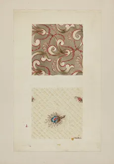 Vest Material, c. 1936. Creator: Robert Stewart