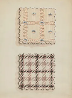 Vest Material, c. 1936. Creator: Robert Stewart