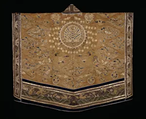 Vestment (For a First-degree Taoist Priest), China, Qing dynasty (1644-1911), 1793