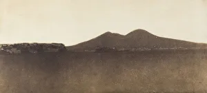 Campania Gallery: [Vesuvius from Mergellina], ca. 1855. Creator: Giacomo Caneva