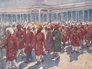 Durbar Gallery: Veterans of the Mutiny on the Great Day, 1903. Artist: Mortimer L Menpes