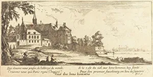 Silvestre Israel Prints: Veue des bons hommes, 1655. Creator: Israel Silvestre