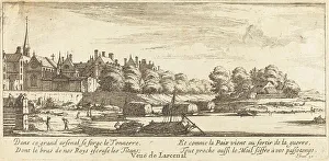 Silvestre Israel Prints: Veue de Larcenal, 1655. Creator: Israel Silvestre