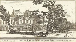 Silvestre Israel Prints: Veue de l'Hostel de Soissons, 1652. Creator: Israel Silvestre