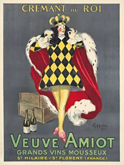 Cappiello Gallery: Veuve Amiot Cremant, 1922. Creator: Cappiello, Leonetto (1875-1942)