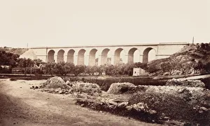 Provence Alpes Cote Dazur Prints: Viaduc de Bandol, 1859 or after. Creator: Edouard Baldus
