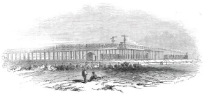 Viaduct Prints: Viaduct on the Croydon Atmospheric Railway... 1845. Creator: Unknown