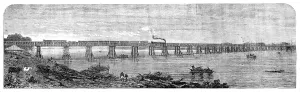 Distributing Prints: Viaduct over the Taptee, for the Bombay