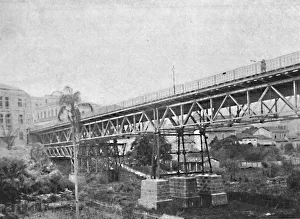 Gustavo Prints: Viaducto do Cha, 1895. Artist: Paulo Kowalsky