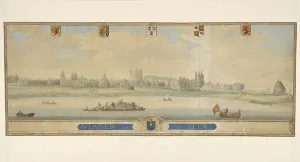 Vianen on the Leck, 1739. Creator: J. van Kamp