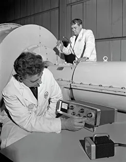 Technician Prints: Vibration sensing for the steel industry by BOC, Rotherham, South Yorkshire, 1966