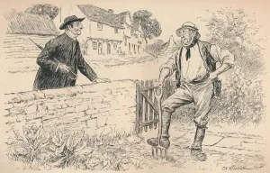 Charles Edmund Gallery: The Vicar, 1909. Artist: Charles Edmund Brock