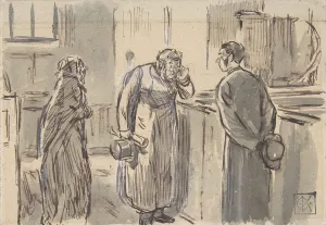 Keene Charles Samuel Prints: A Vicar and a Curate, 1870-1891. Creator: Charles Samuel Keene