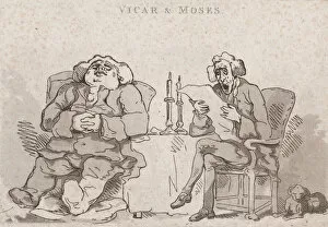 Images Dated 1st May 2020: Vicar & Moses, 1786. 1786. Creator: Thomas Rowlandson