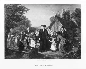 Wp Frith Prints: The Vicar of Wakefield, c1850