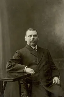Chairman Prints: Vice-chairman V.V. Pshenichnikov, 1911. Creator: A. A. Antonov