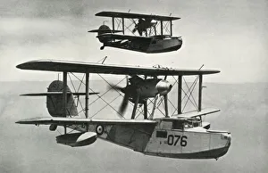 Amphibious Collection: The Vickers-Armstrongs Walrus, 1941. Creator: Unknown