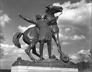 Vicksburg battlefield monument, Mississippi, 1936. Creator: Walker Evans