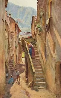 Hutchinson Gallery: Vicolo del Ponte, Villa Nuova di Albenga, c1910, (1912). Artist: Walter Frederick Roofe Tyndale