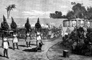 Prisoners Of War Prints: Victims of the Mem-Hoo-Who, Dahomey, 1873. Creator: F Wentworth
